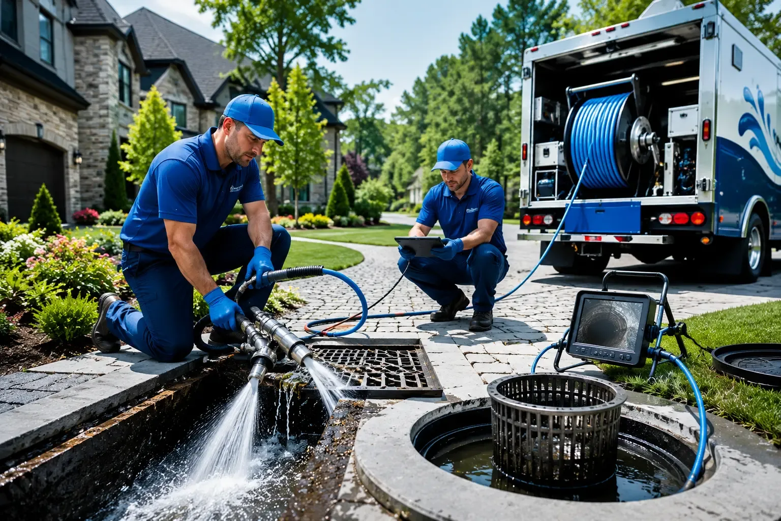 Local outdoor drain cleaning professionals in Slatedale, PA