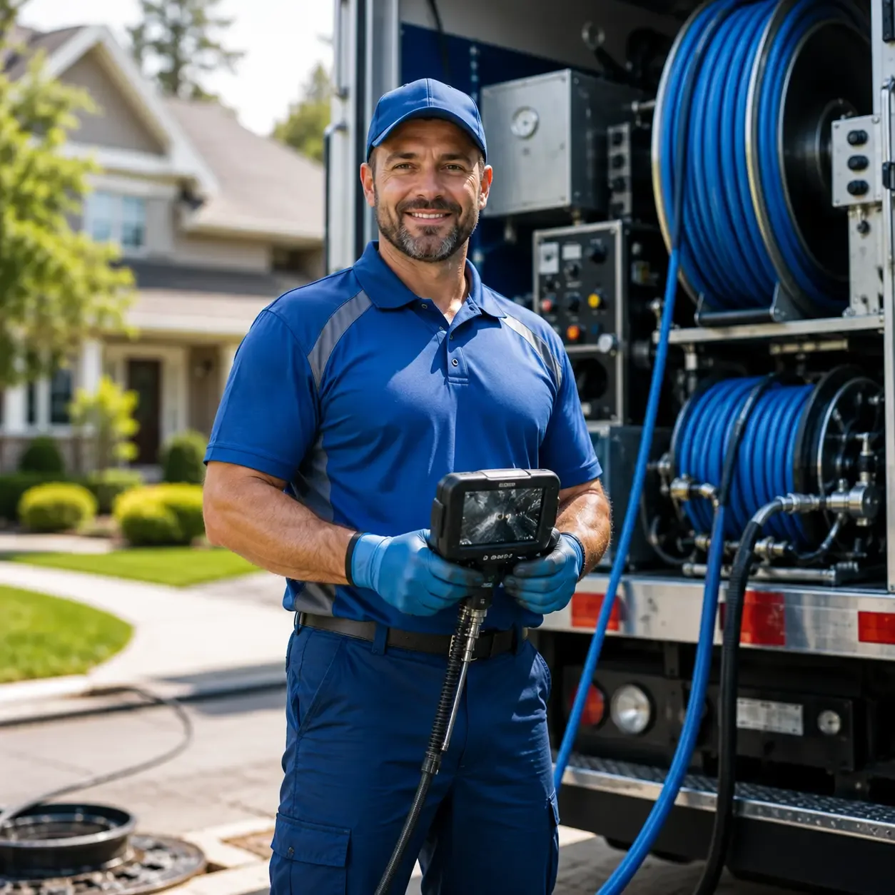 Local outdoor drain cleaning specialists in Slatedale, PA